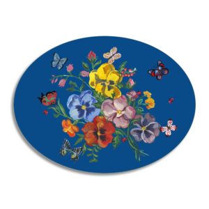 Posy Oval Tablemat (597-020G) | Avenida Home