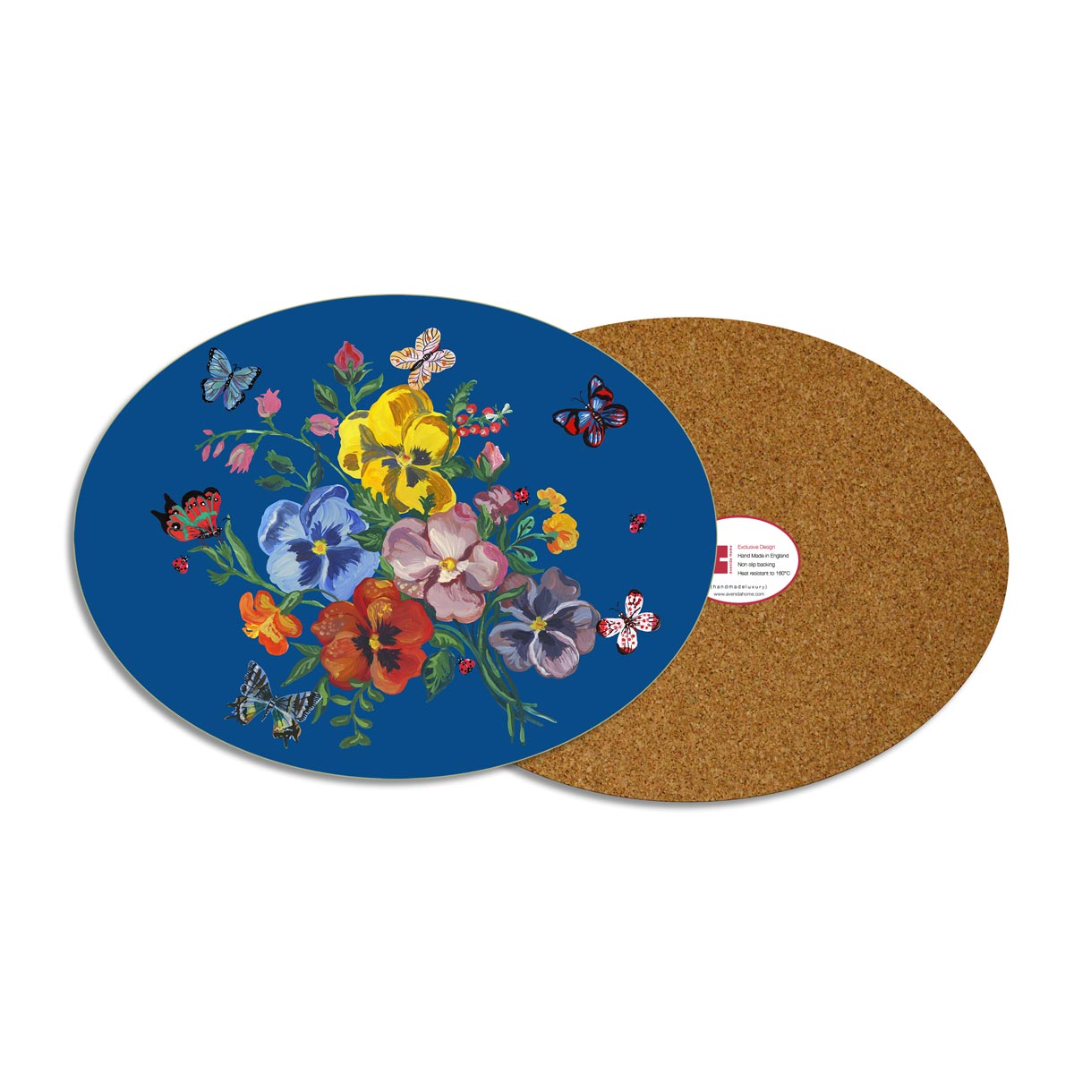 Posy Oval Tablemat (597-020G) | Avenida Home